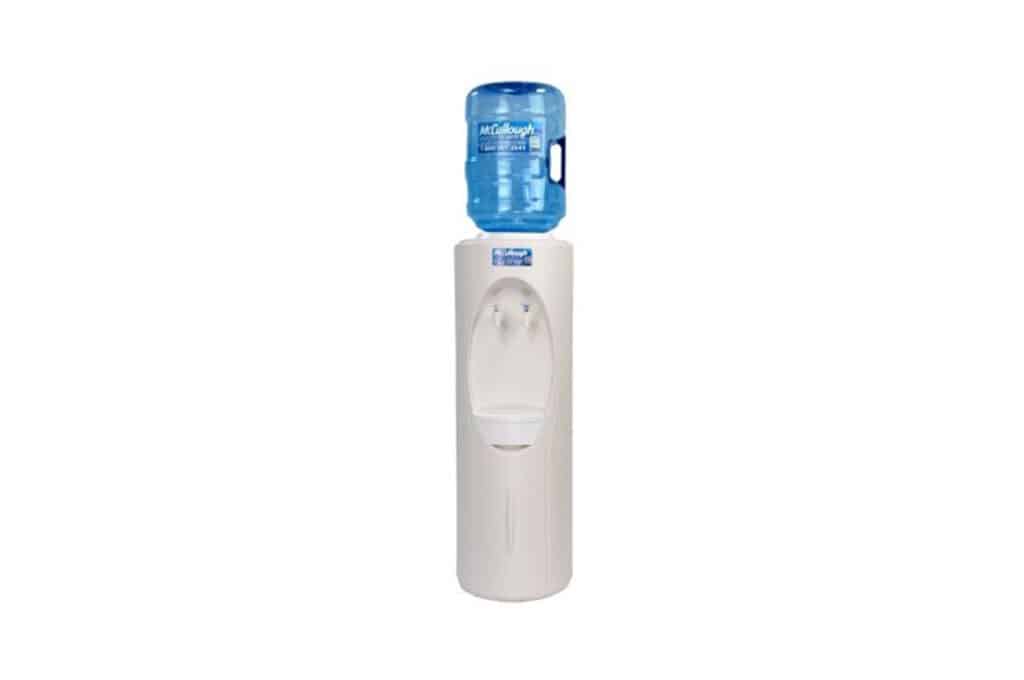 White McCullough water dispenser