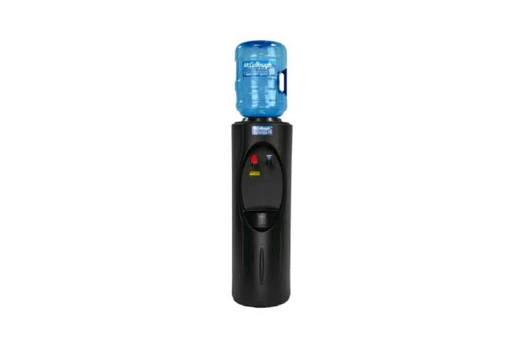 Black McCullough water dispenser